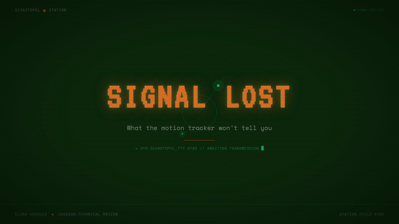 Alien: Isolation (Sevastopol) design style applied to a Slide · cover