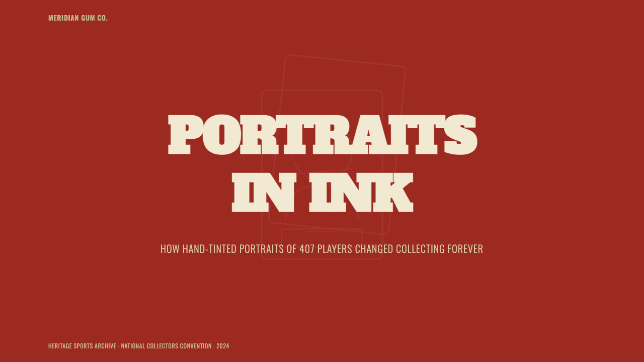 Topps Baseball Card design style applied to a Slide · cover