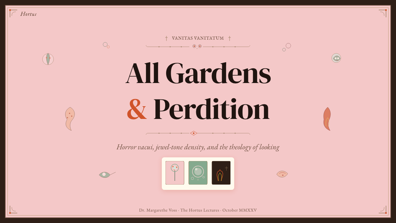 Bosch — Garden of Earthly Delights design style applied to a Slide · cover