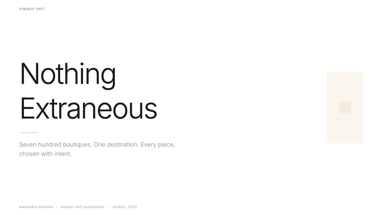 Farfetch design style applied to a Slide · cover