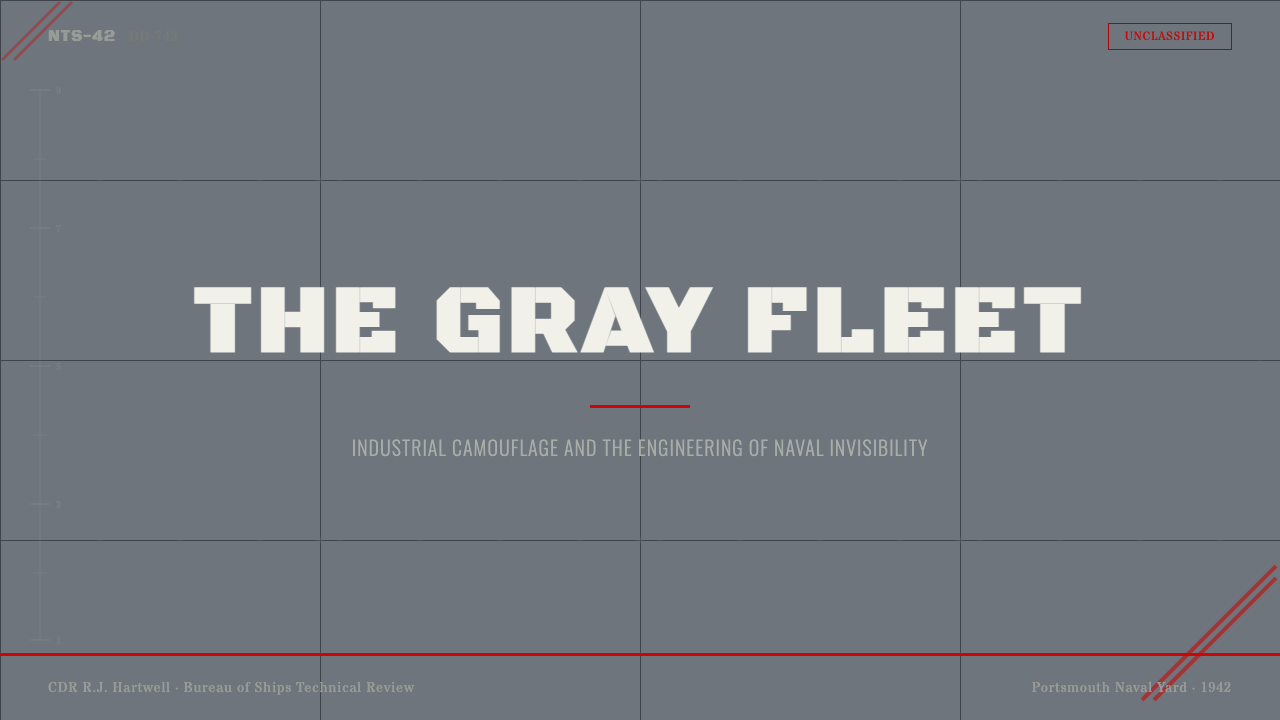 Battleship Naval Gray design style applied to a Slide · cover