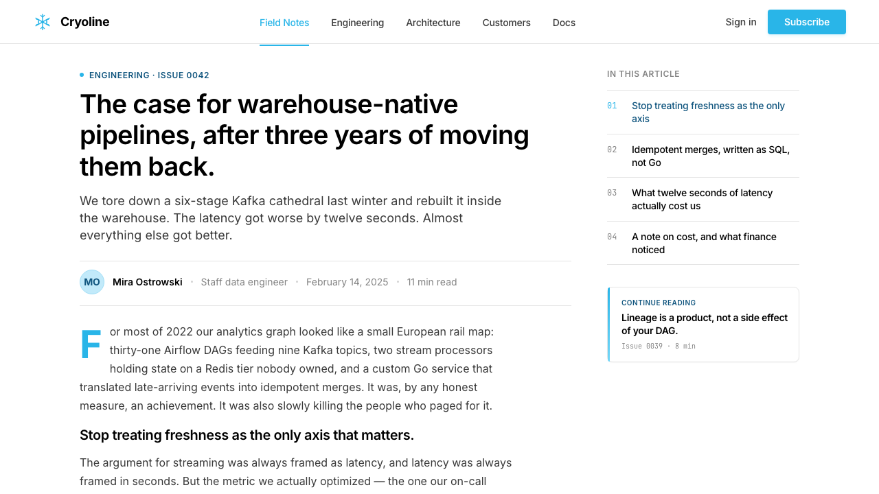 Snowflake Data Cloud design style applied to a Article page