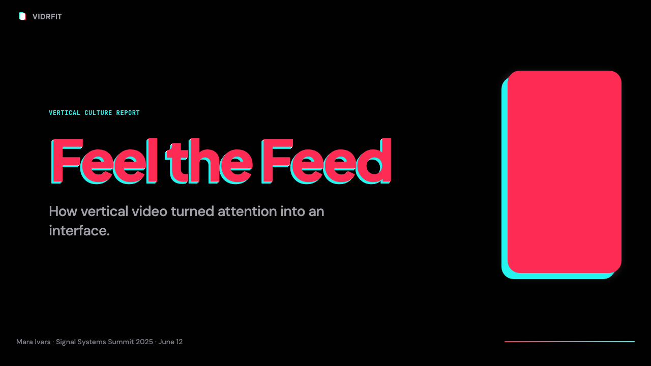 TikTok 2024 design style applied to a Slide · cover