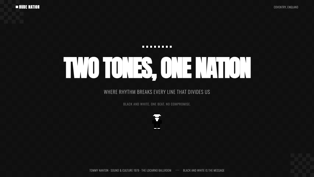 2 Tone Ska design style applied to a Slide · cover