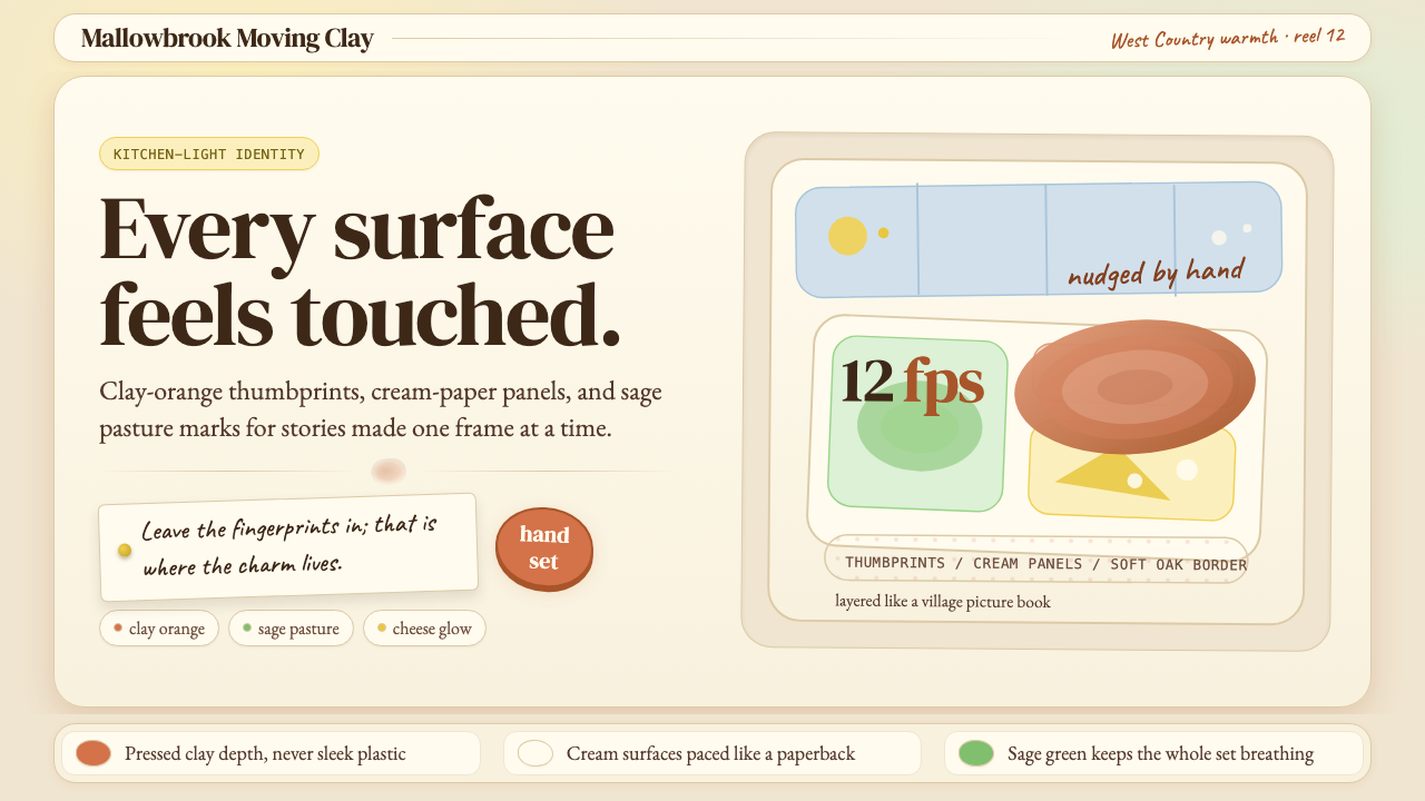 Aardman Claymation design style — example