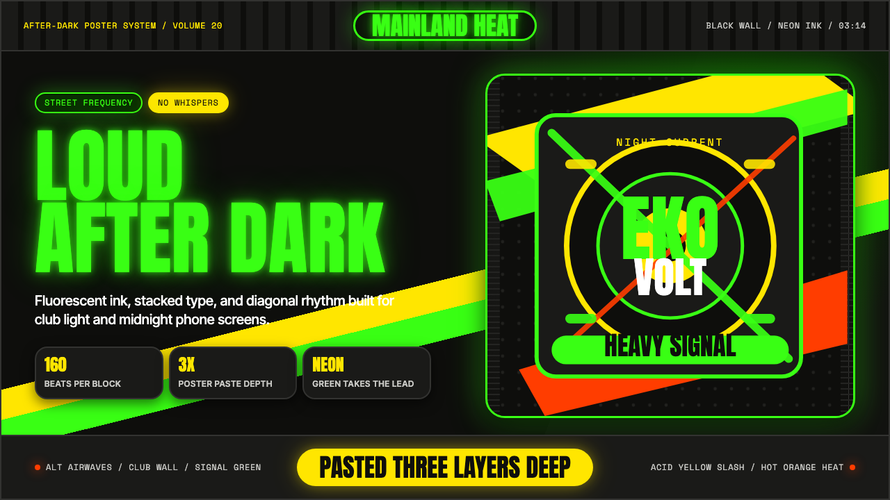 Afrobeats Lagos design style — example
