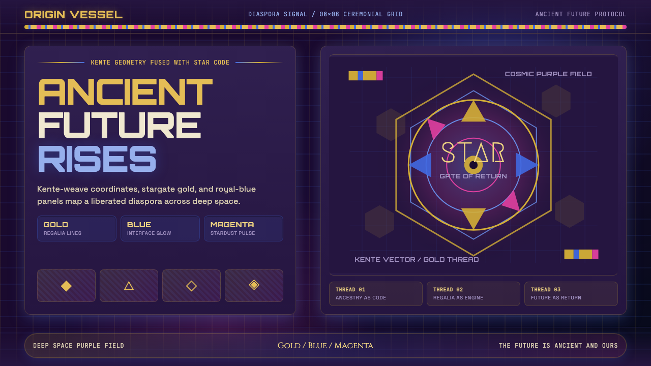 Afrofuturism design style — example