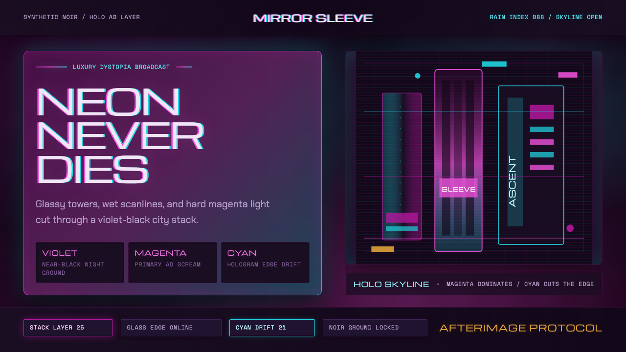 Altered Carbon design style