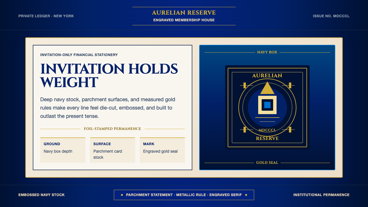 American Express Centurion design style — example