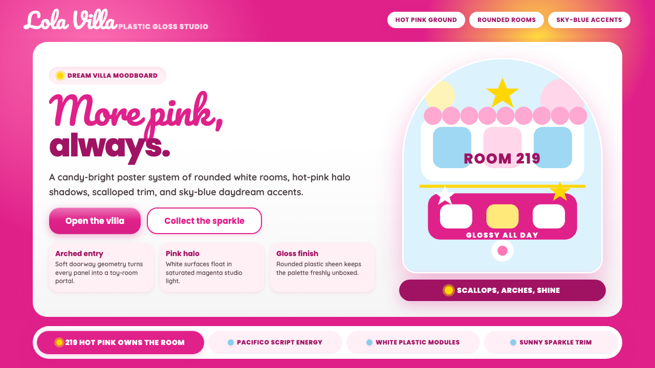 Barbie Dreamhouse design style — example