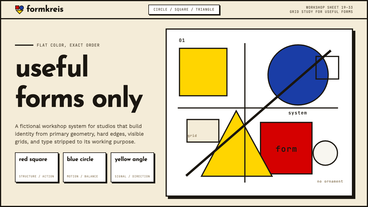 Bauhaus Weimar design style — example