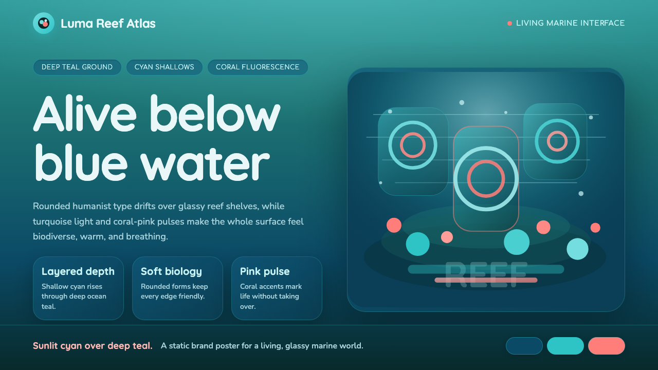 Great Barrier Reef design style — example