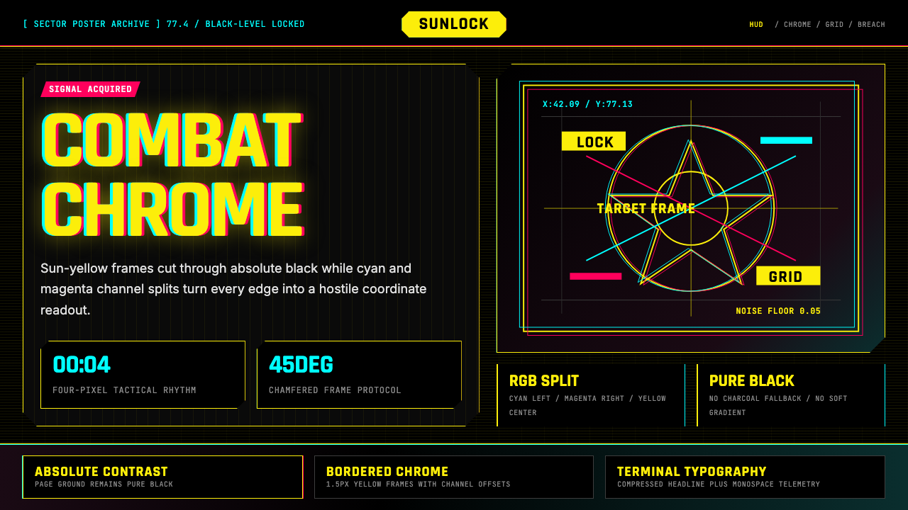 Cyberpunk 2077 Night City Yellow design style — example