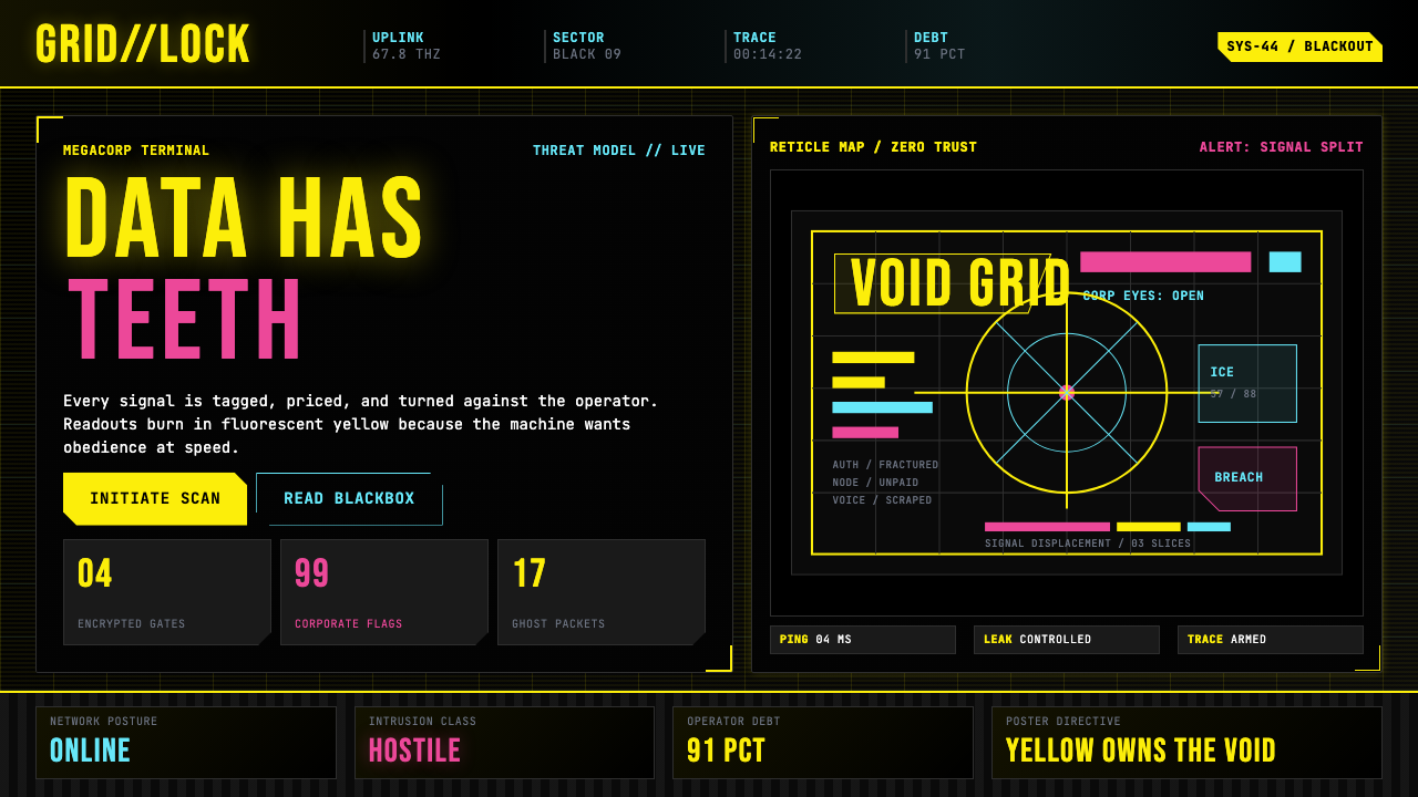 Cyberpunk 2077 (Screen UI) design style — example