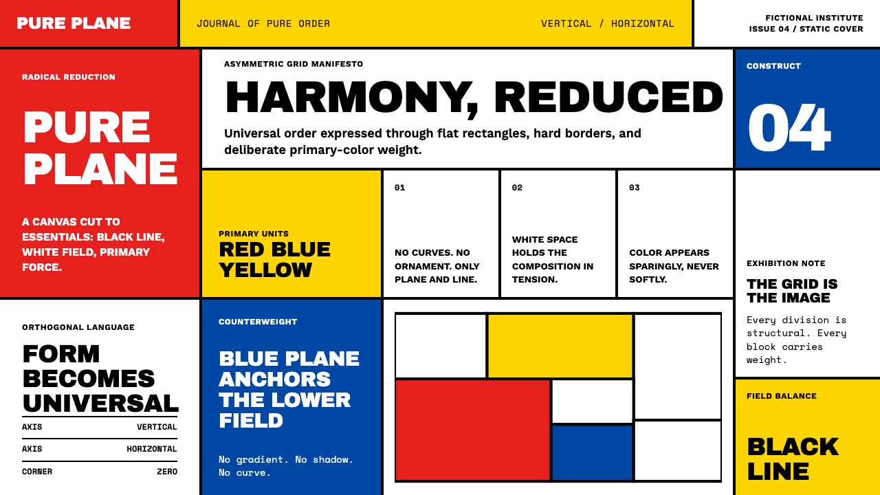 De Stijl design style — example