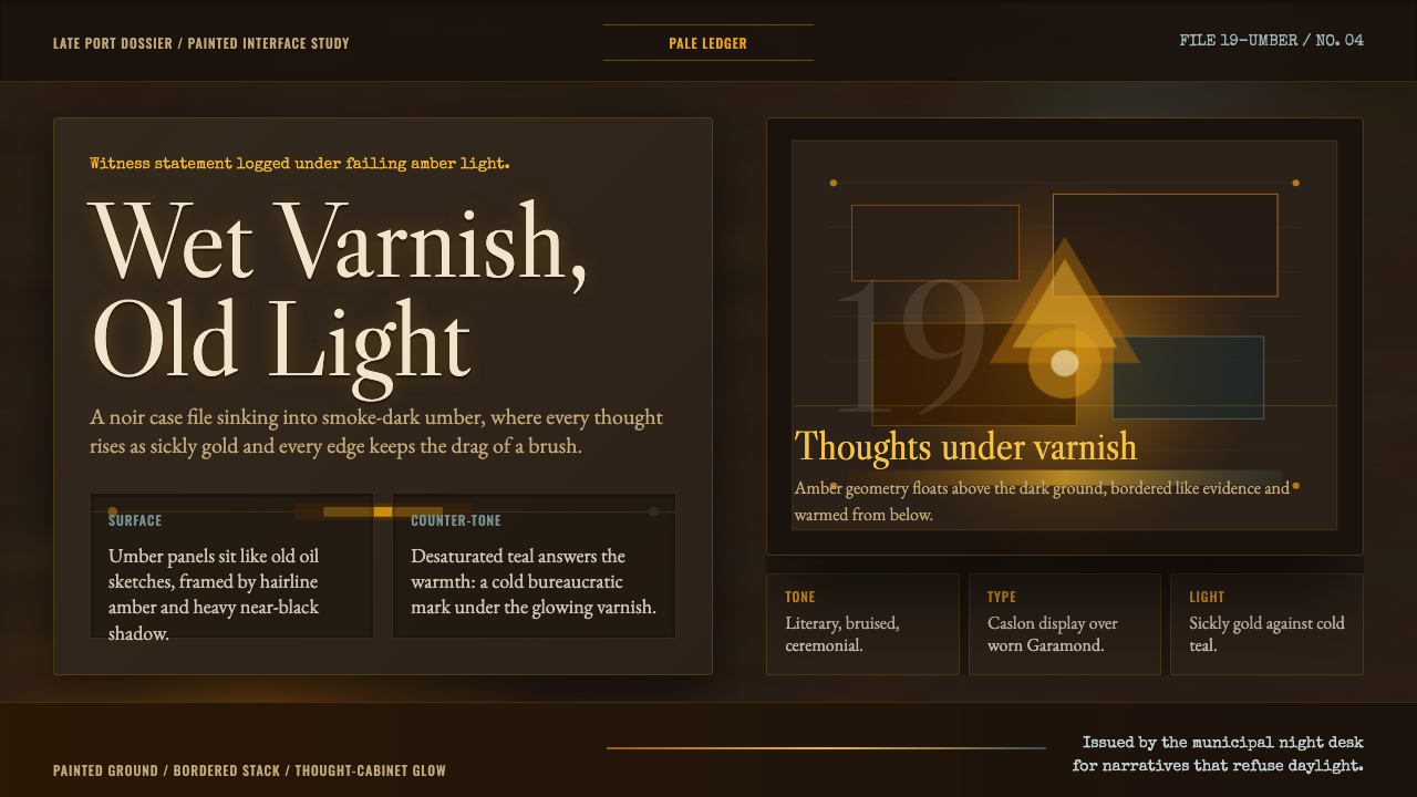 Disco Elysium design style — example