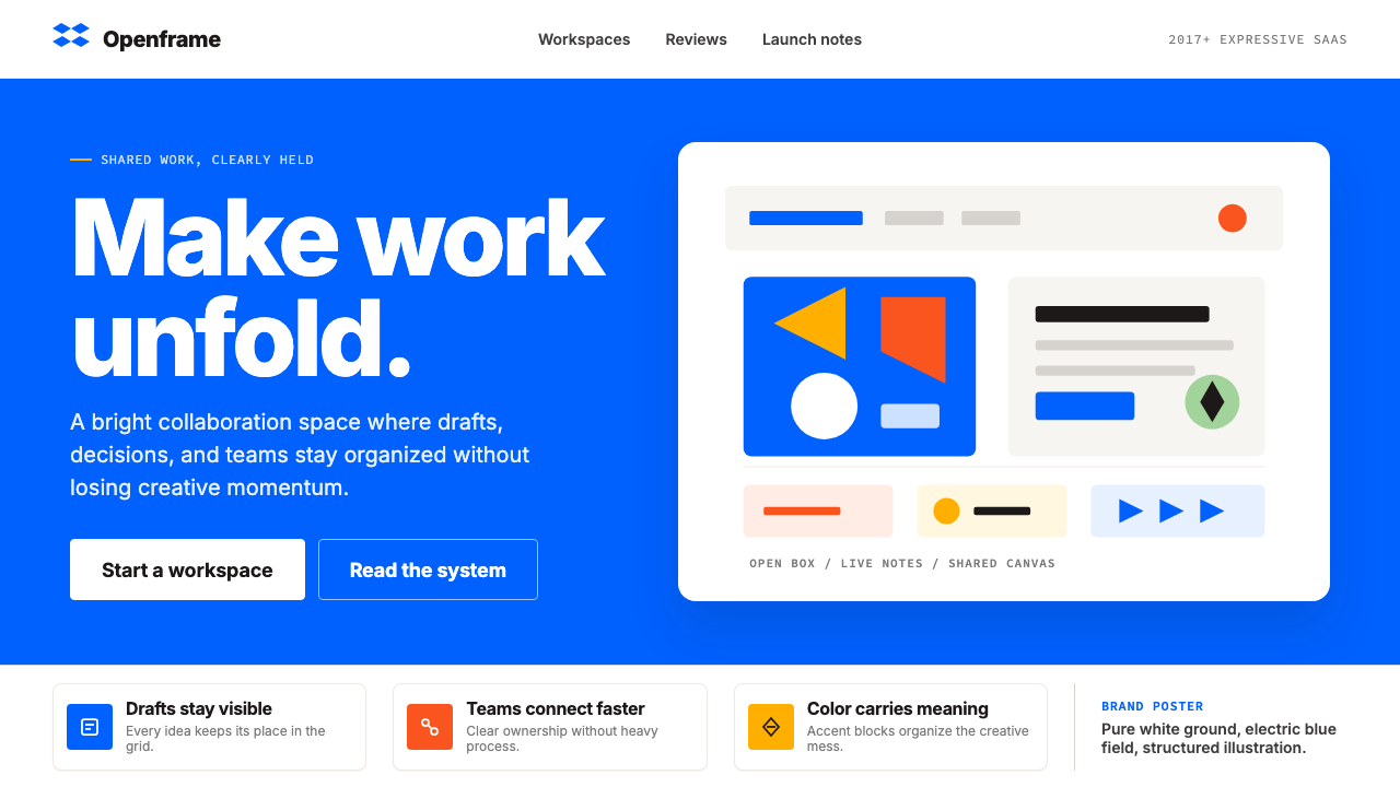Dropbox Modern design style — example