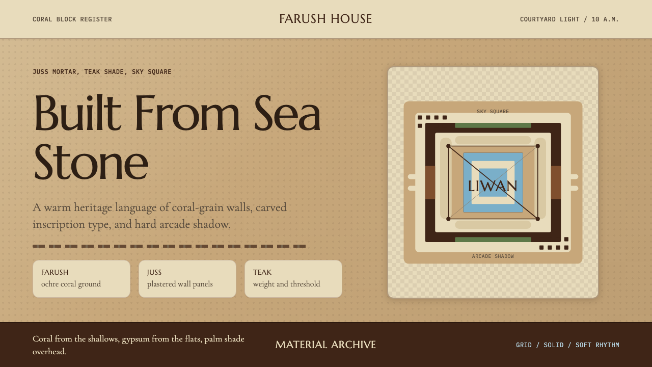 Emirati Bait Al Naboodah Coral House design style — example