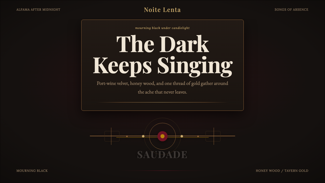 Fado Saudade design style — example