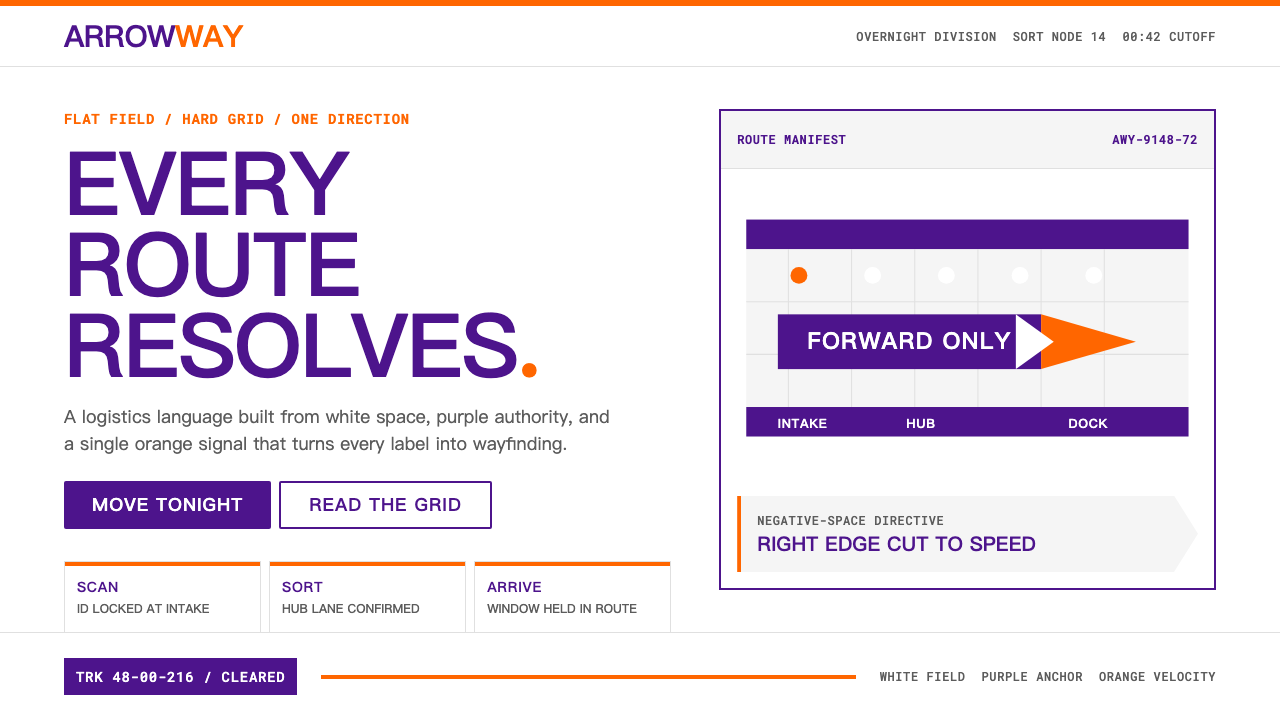 FedEx design style — example
