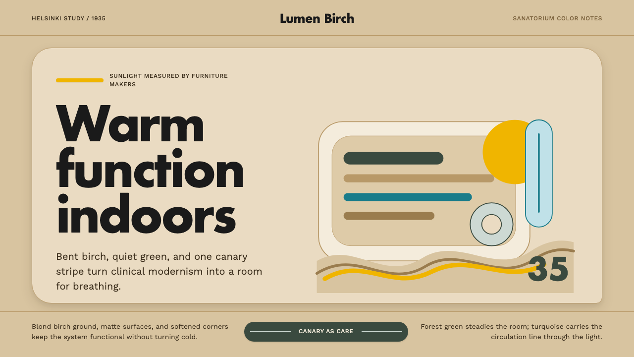 Aalto Finnish Modern design style — example