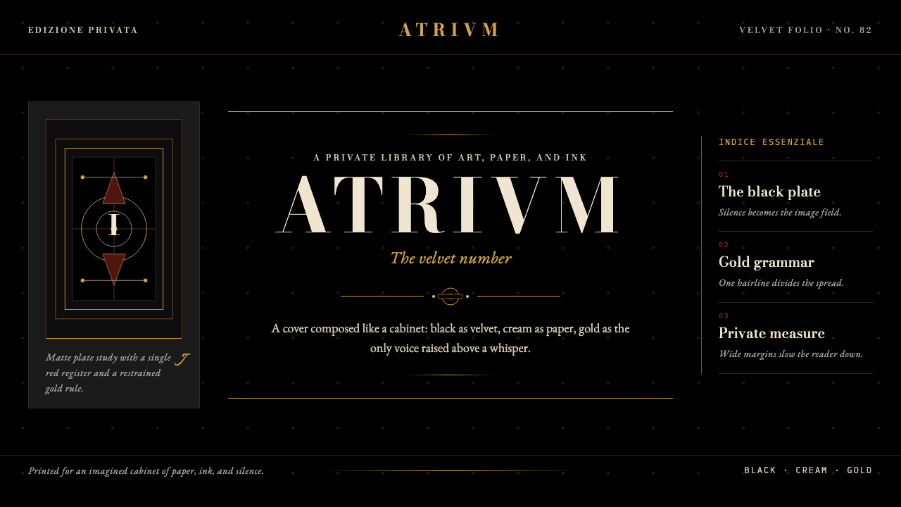 FMR (Franco Maria Ricci) design style — example