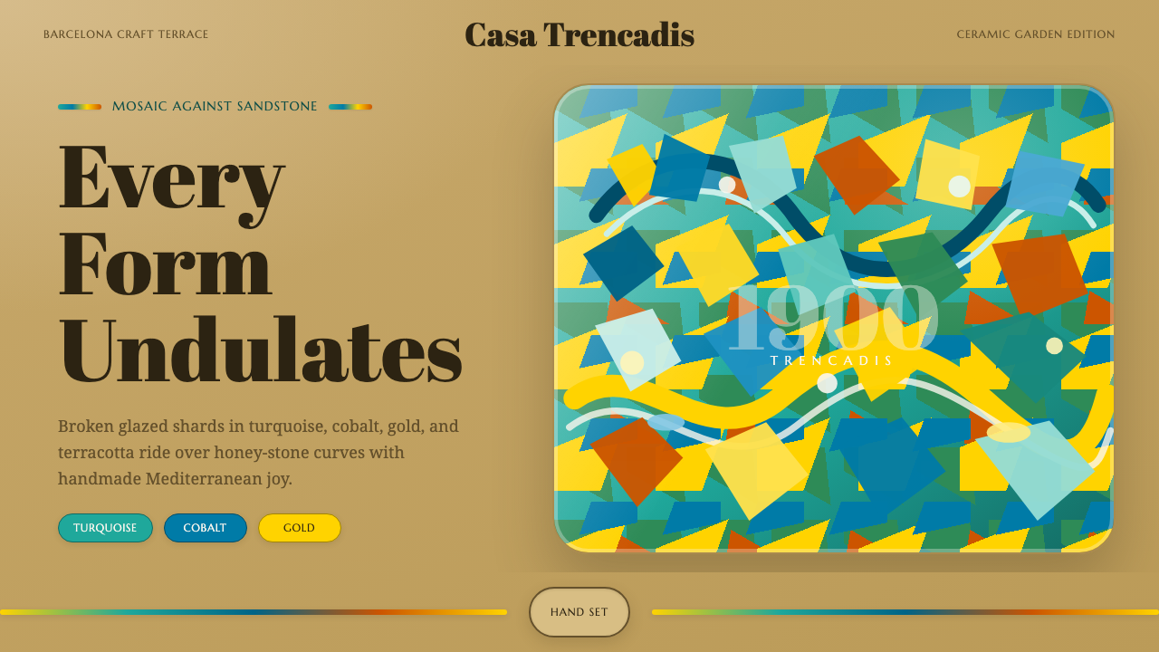 Gaudí Modernisme design style — example