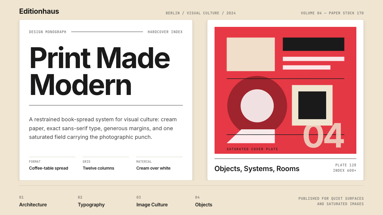 Gestalten Design Book design style — example