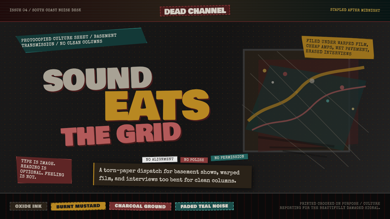 Grunge (Carson 1993) design style — example