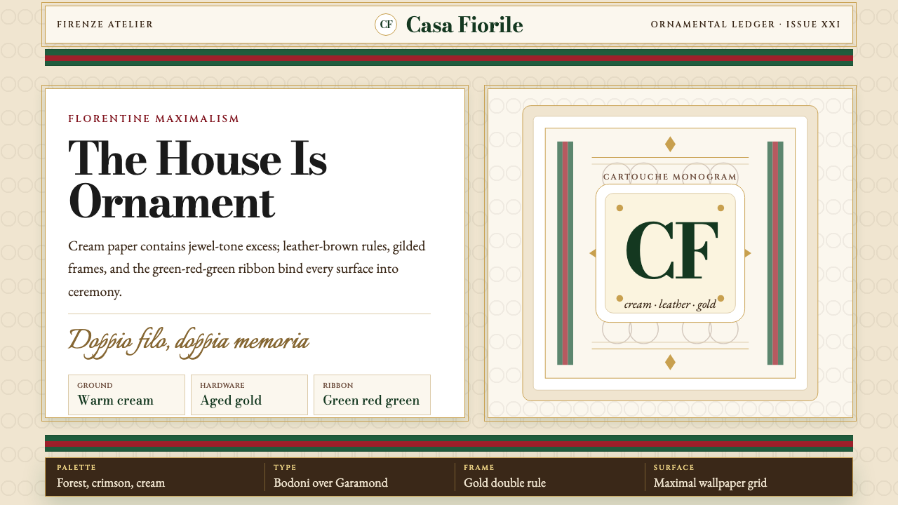 Gucci Double-G design style — example