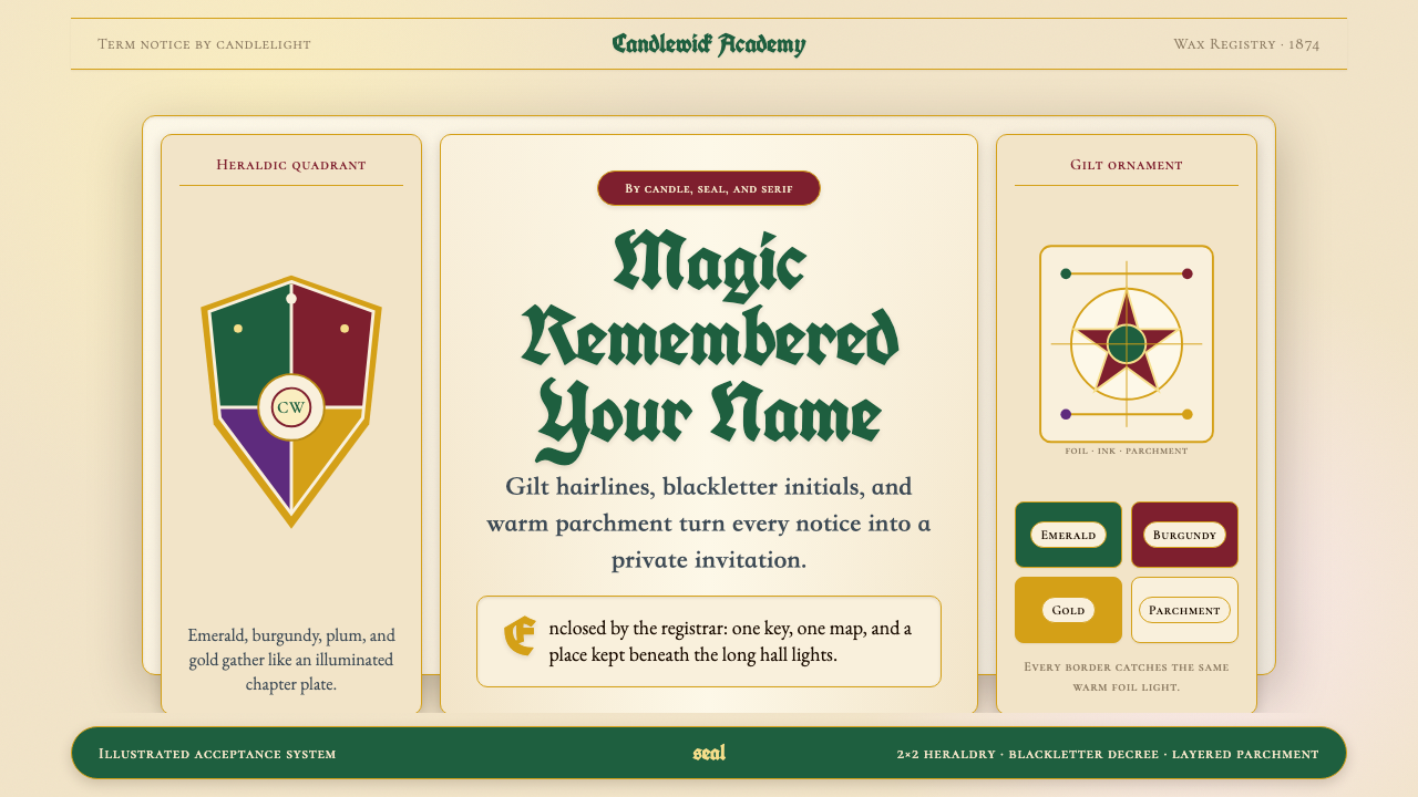Harry Potter Illustrated design style — example
