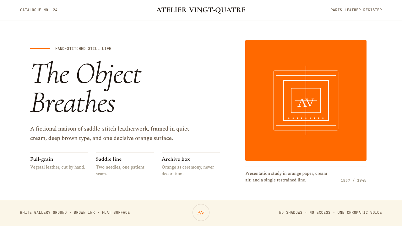 Hermès design style — example
