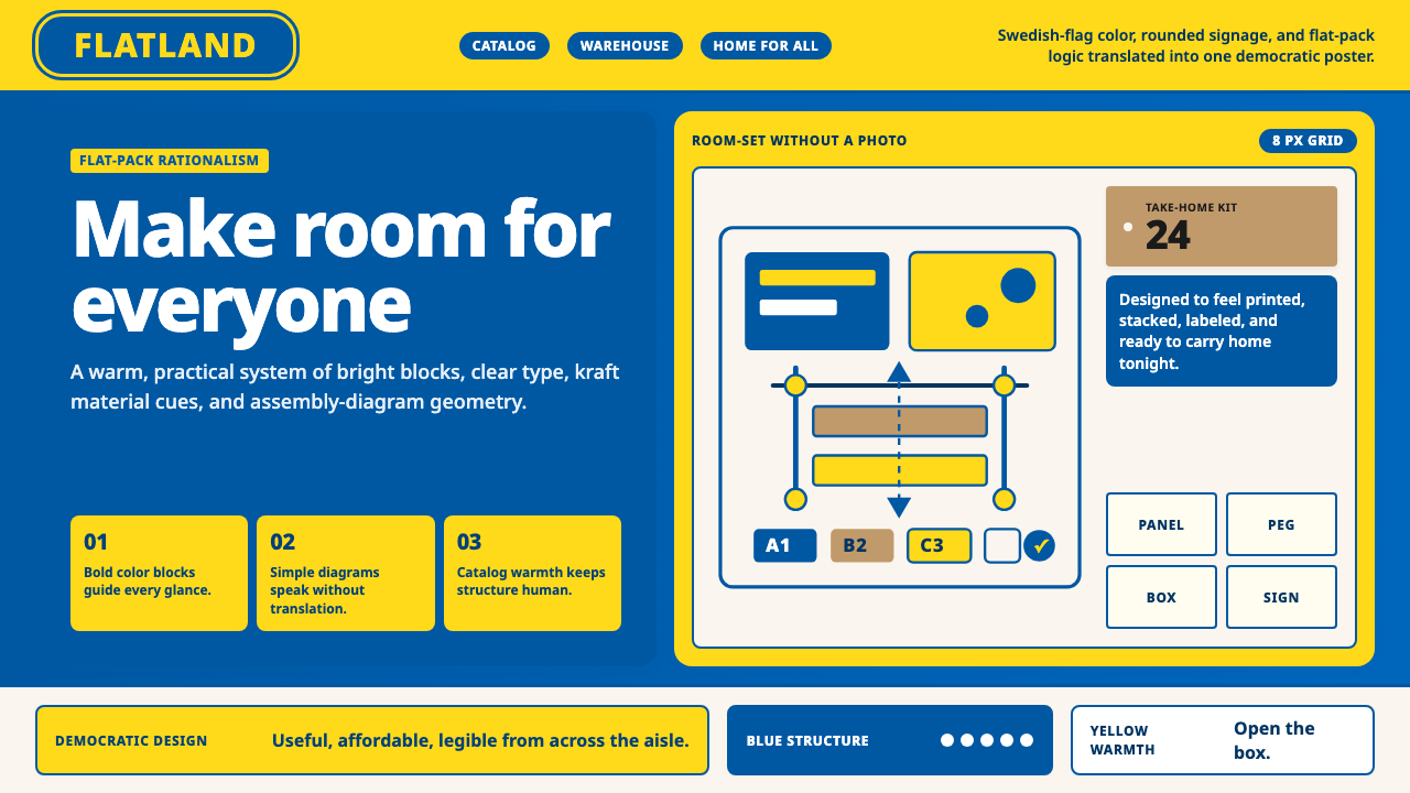 IKEA design style — example