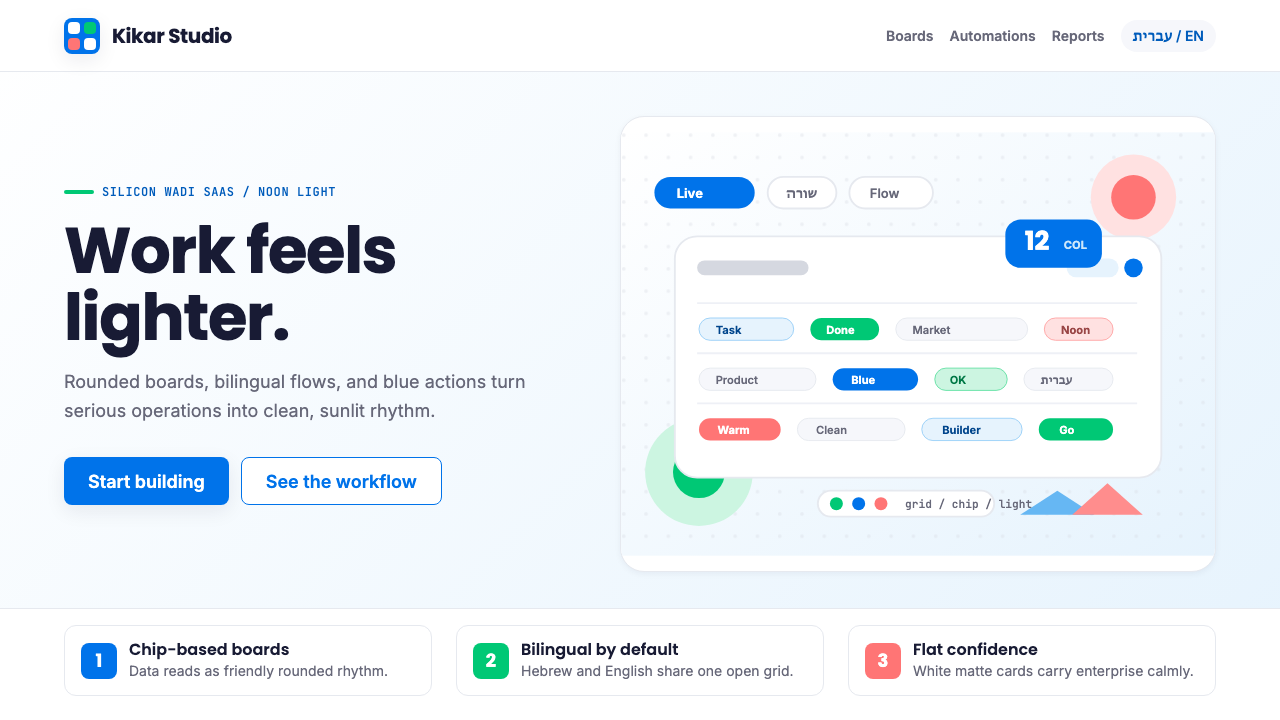 Tel Aviv Silicon Wadi design style — example