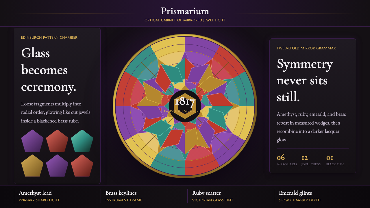 Kaleidoscope design style — example