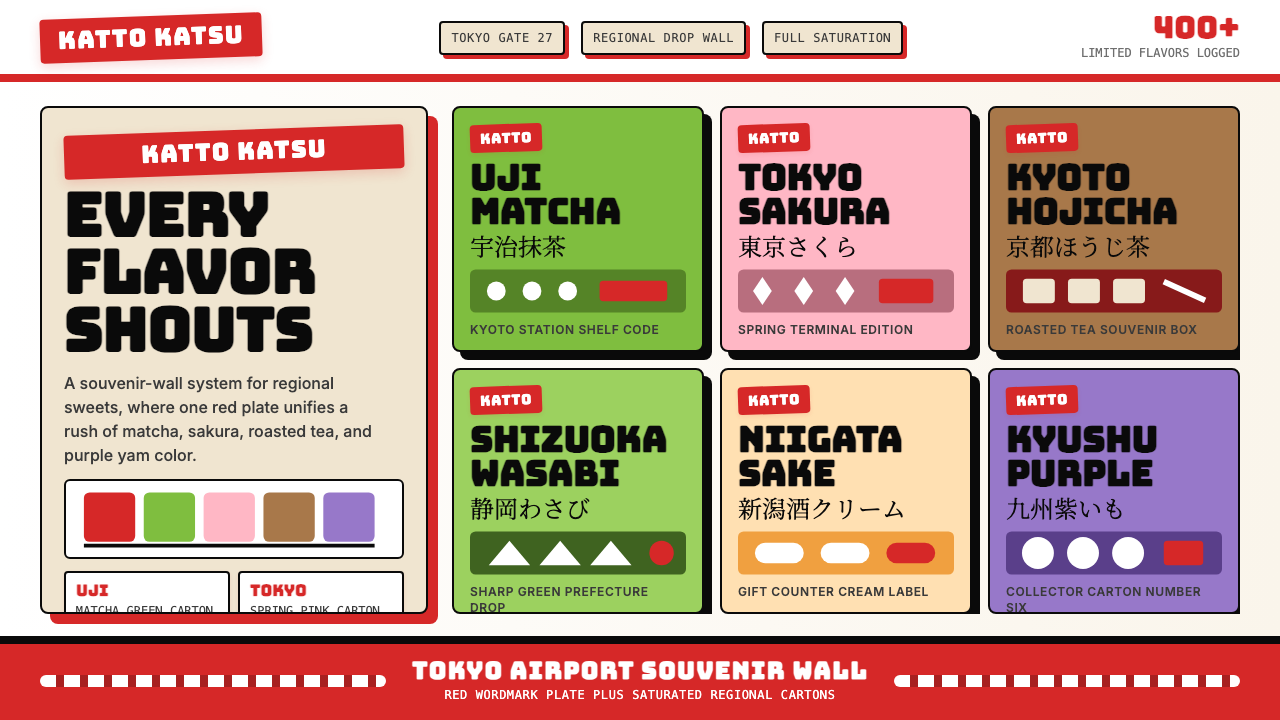 Kit Kat Japan Collector design style — example