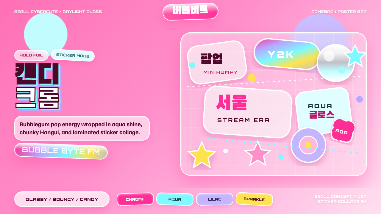 K-Pop Y2K Seoul design style — example