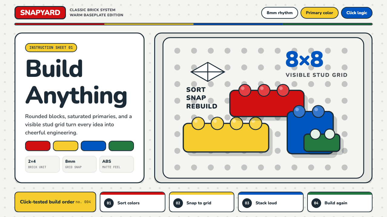 LEGO Classic design style — example