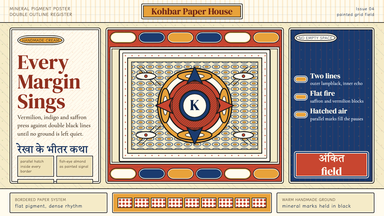 Madhubani (Mithila Folk Painting) design style — example