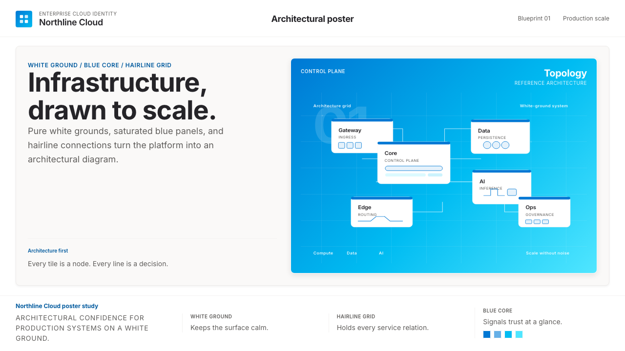 Microsoft Azure design style — example