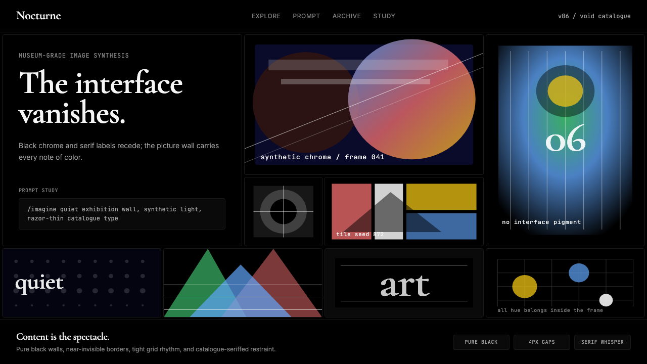 Midjourney design style — example