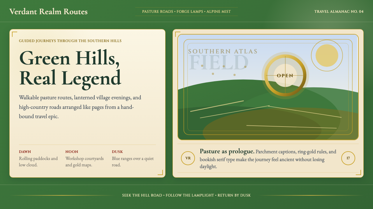 NZ Lord of the Rings Tourism design style — example