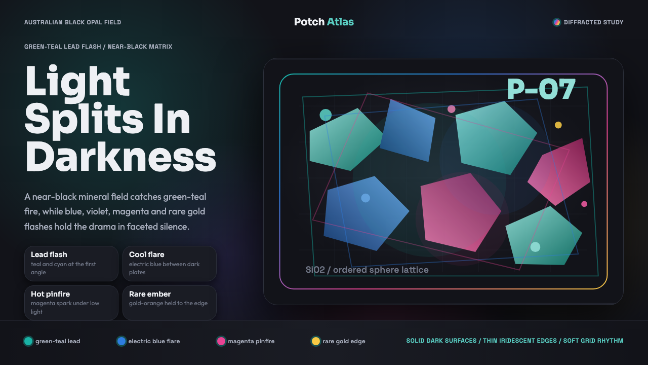 Opal Play-of-Color design style — example