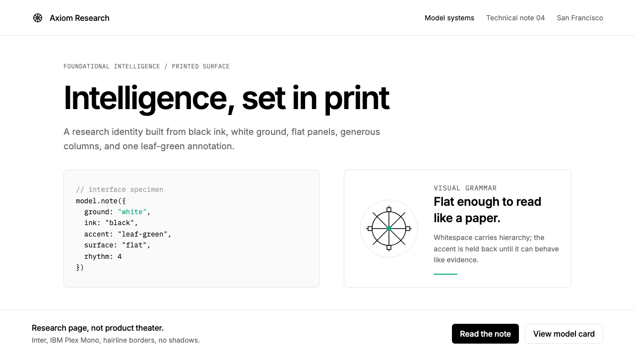 OpenAI 2024 design style — example