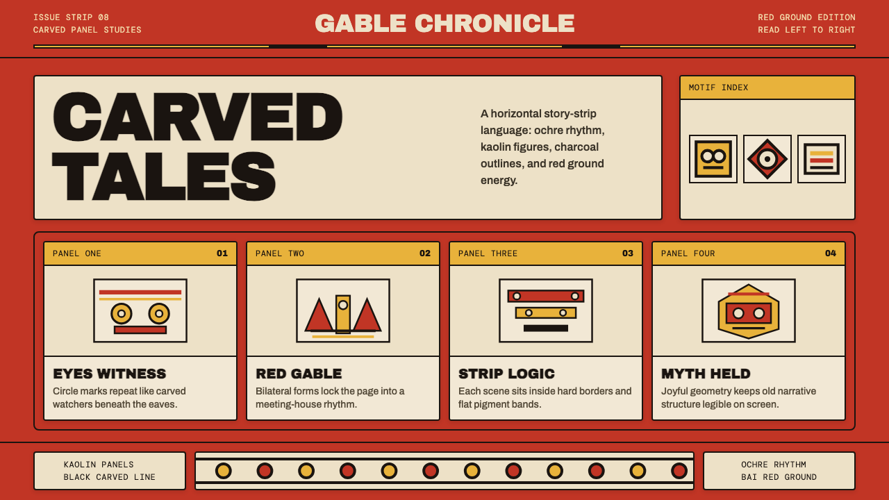 Palauan Bai Storyboard design style — example
