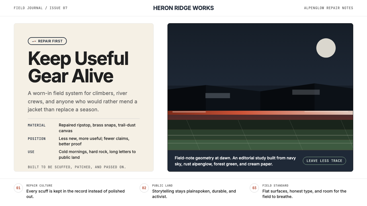 Patagonia design style — example