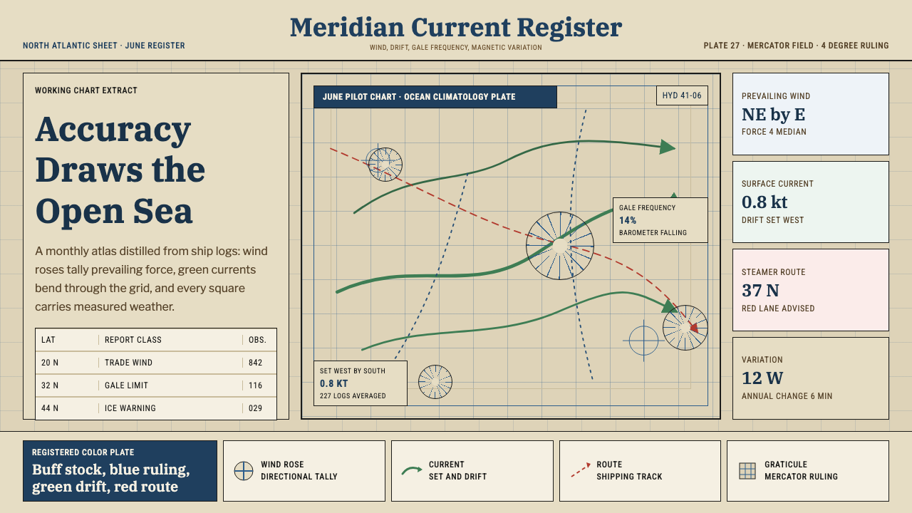 Ocean Pilot Chart design style — example