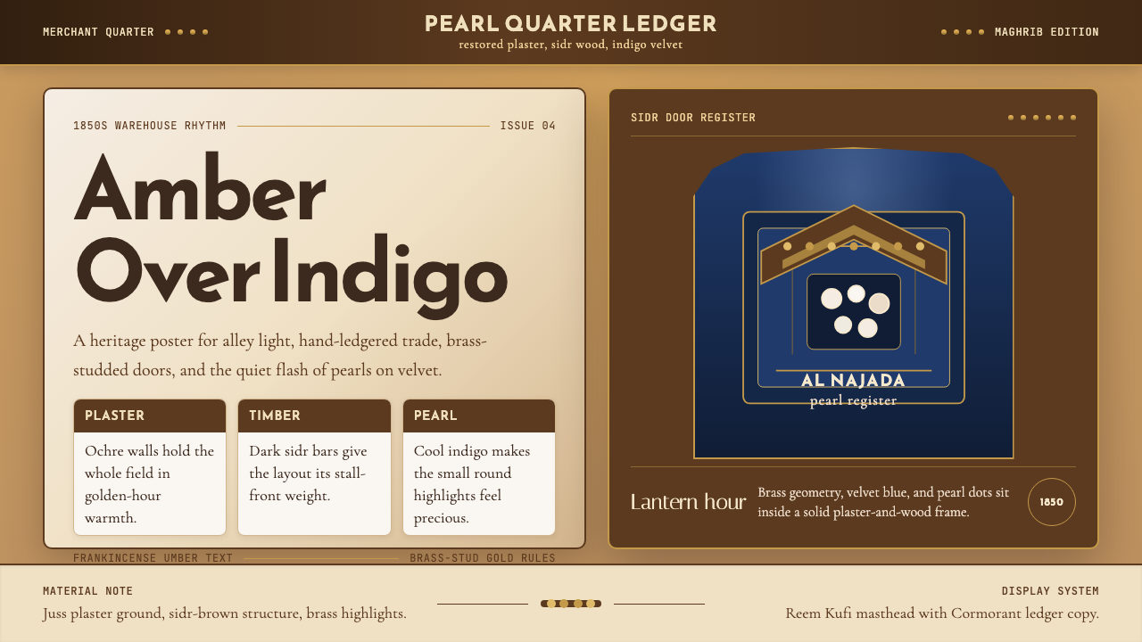 Qatari Souq Waqif Pearl Quarter design style — example