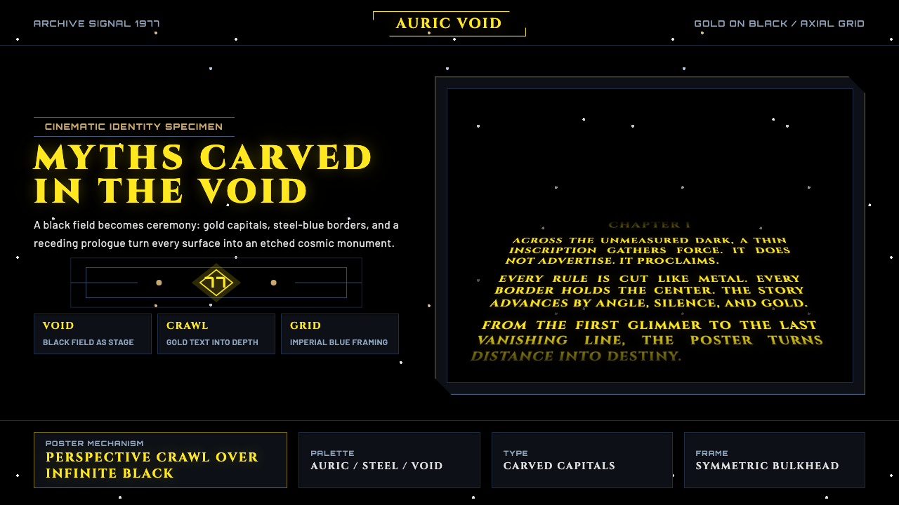 Star Wars (1977) design style — example