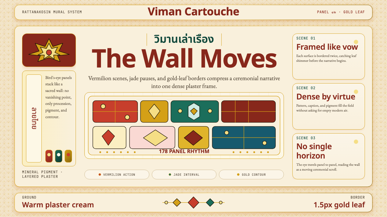 Thai Temple Mural design style — example